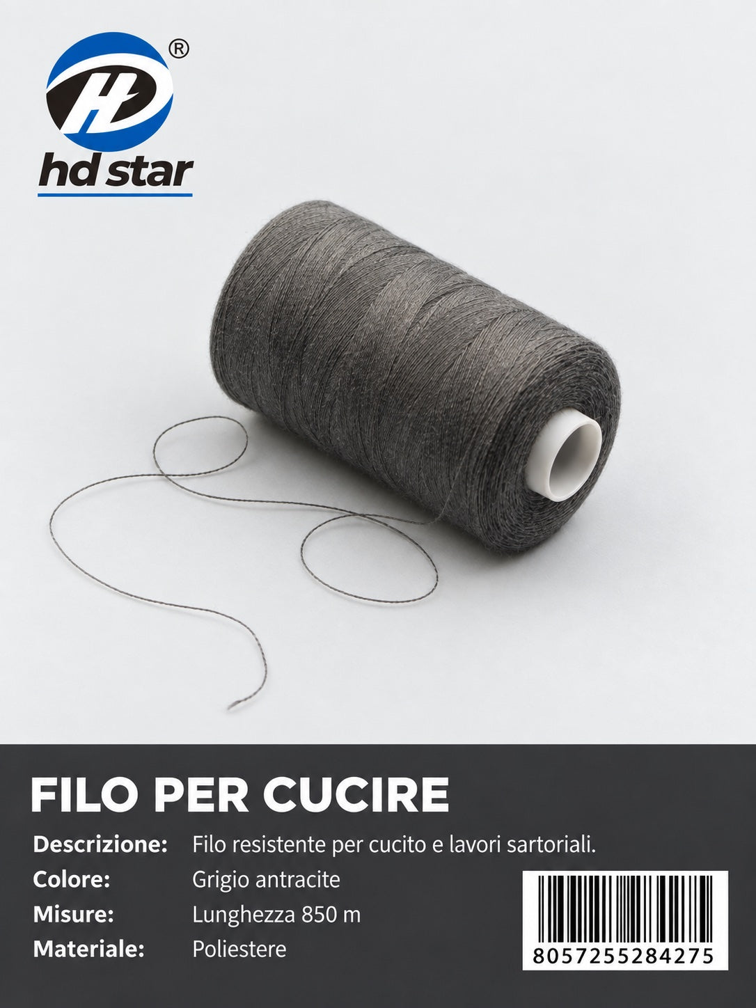 28427 Filo Per Cucire 850Cm 1/12 Ct 240