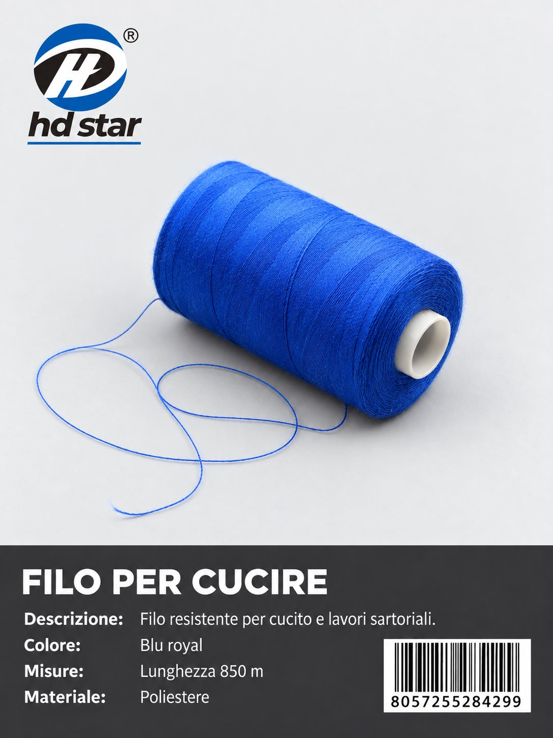 28429 Filo Per Cucire 850Cm 1/12 Ct 240