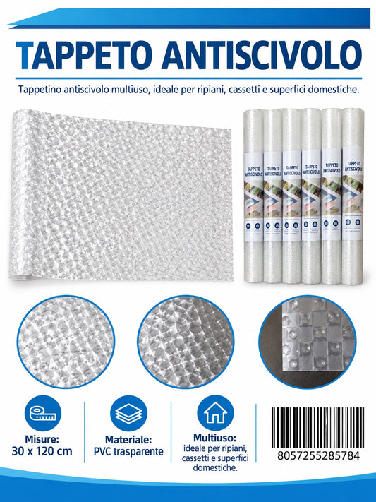 28578 Tappeto Antiscivolo Stp 3D 30*120Cm 1/6 Ct 120