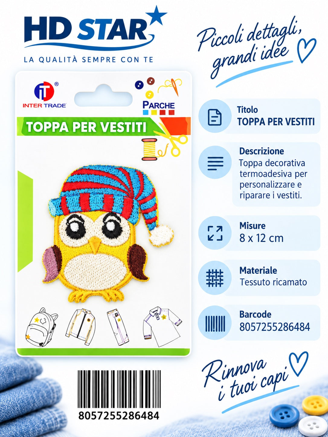 28648 Toppa Per Vestiti 1/24 Ct 960
