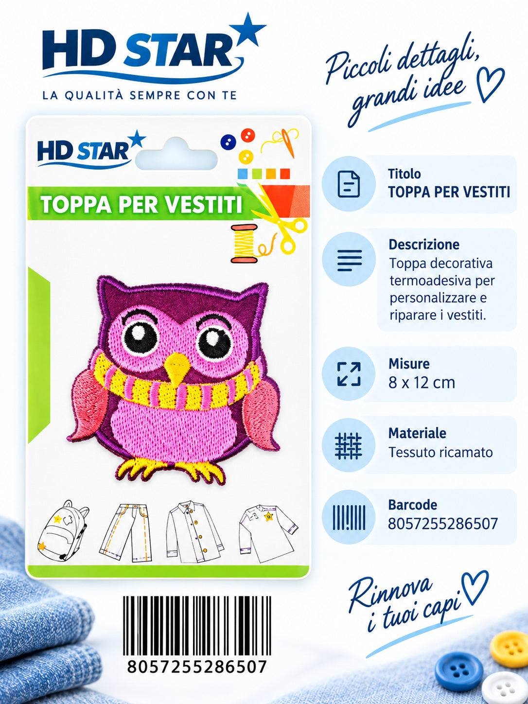 28650 Toppa Per Vestiti 1/24 Ct 960