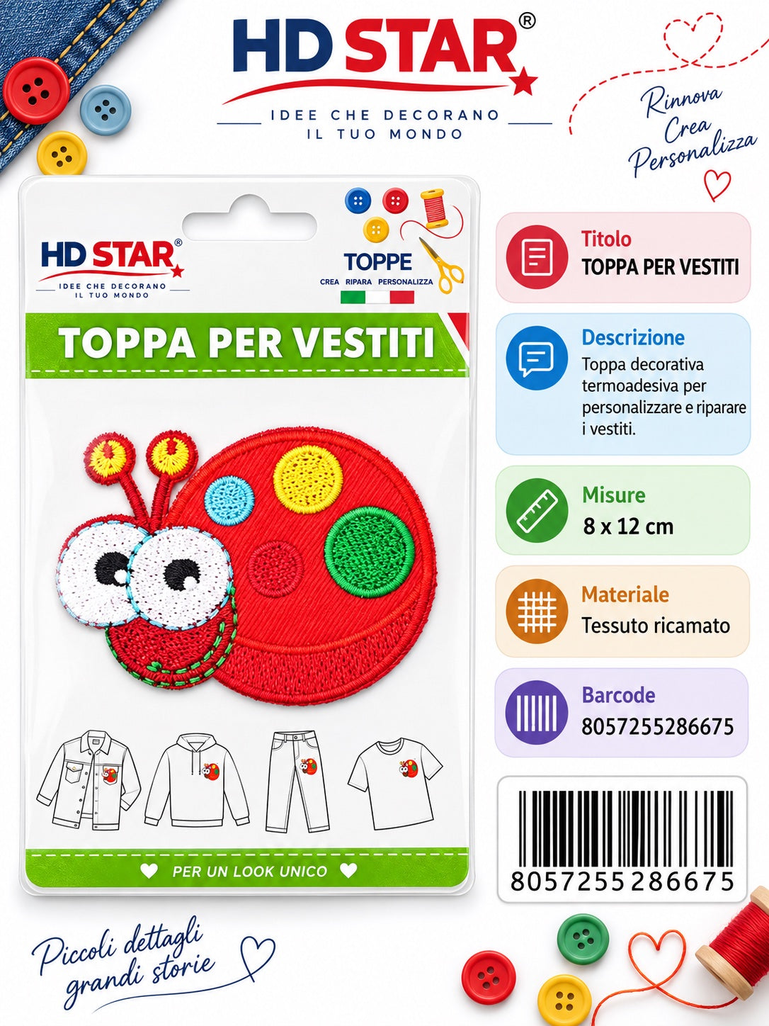 28667 Toppa Per Vestiti 1/24 Ct 960