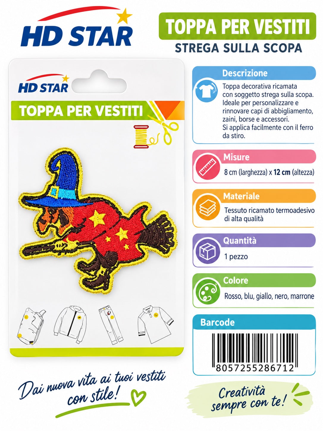 28671 Toppa Per Vestiti 1/24 Ct 960