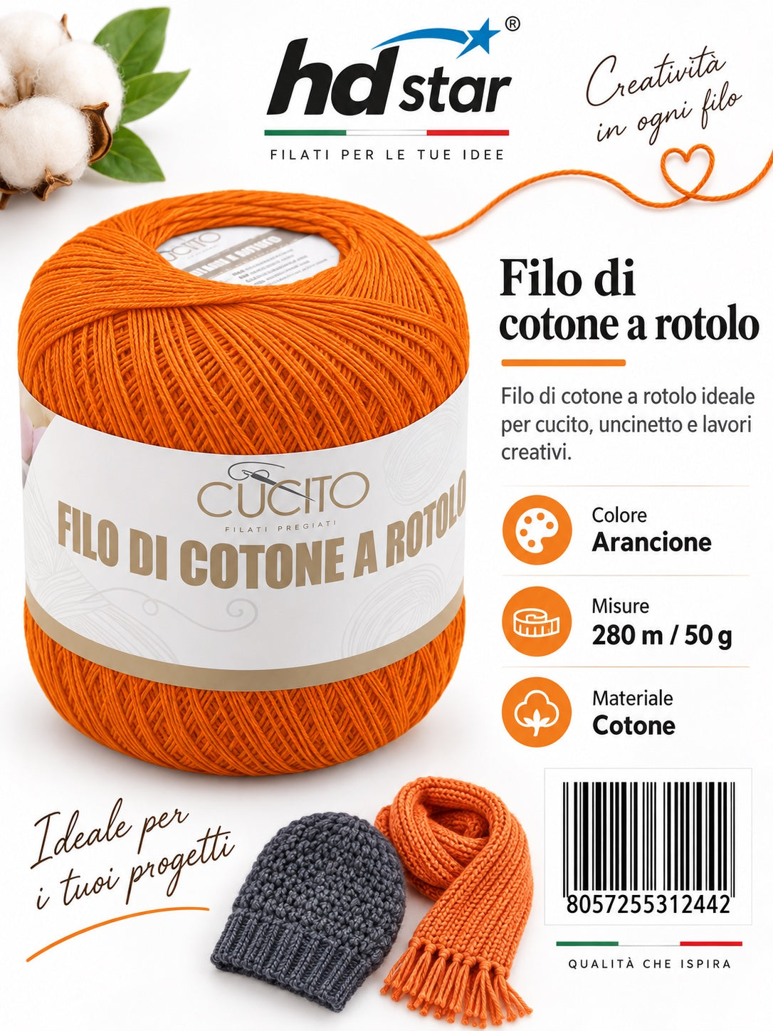 31244 Filo Cotone 50 280 12 026
