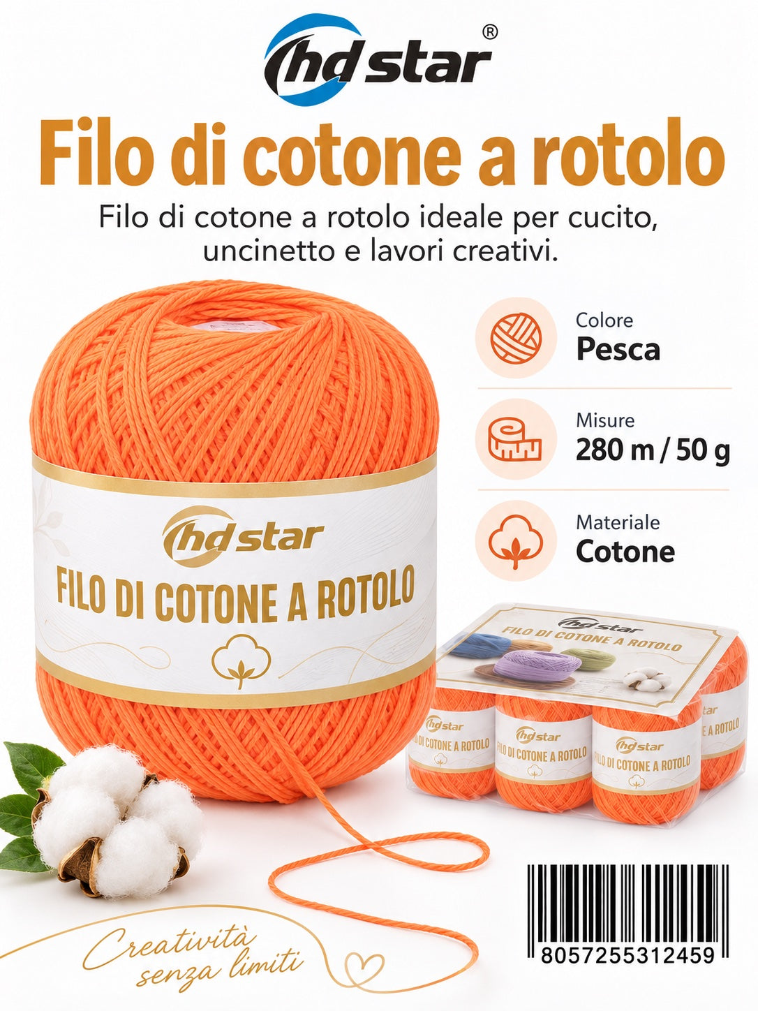 31245 Filo Cotone 50 280 12 027