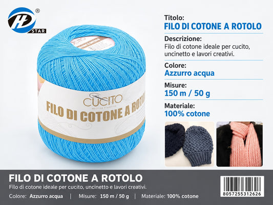31262 Filo Cotone 50 150 6 009