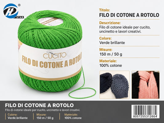 31266 Filo Cotone 50 150 6 013
