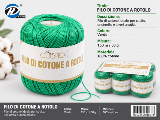 31267 Filo Cotone 50 150 6 014