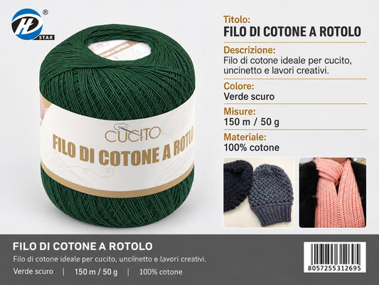31269 Filo Cotone 50 150 6 016