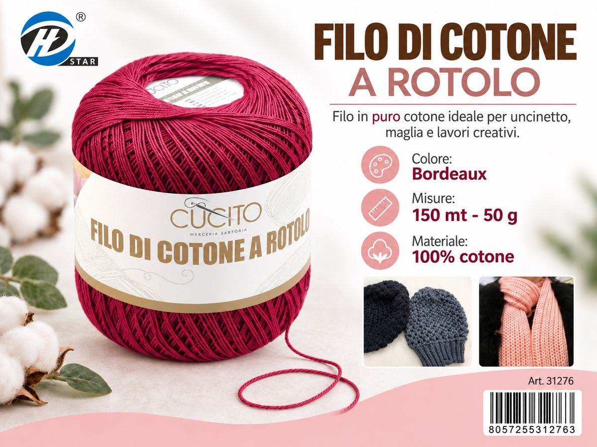 31276 Filo Cotone 50 150 6 023
