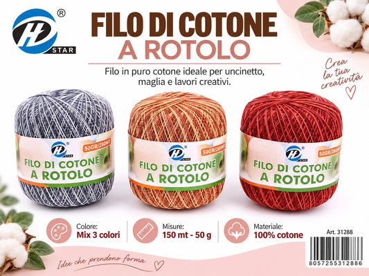 31288 Filo Cotone 50 150 3 6