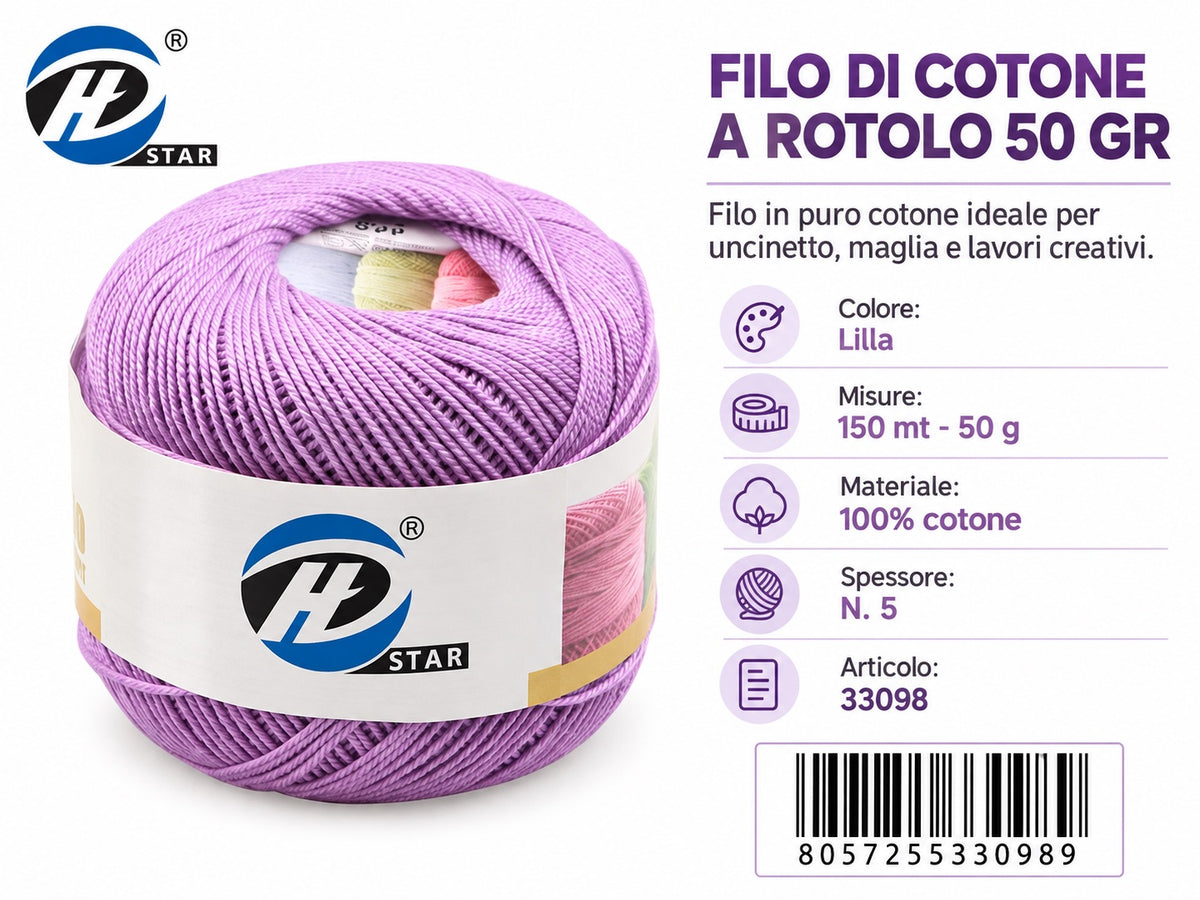 33098 Filo Ricamo 5#50G 209