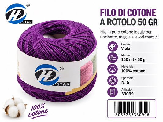 33099 Filo Ricamo 5#50G 550