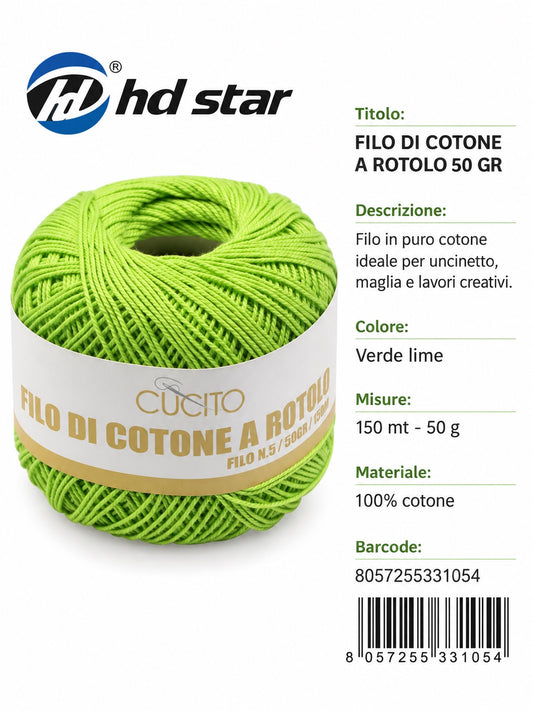 33105 Filo Ricamo 5#50G 907