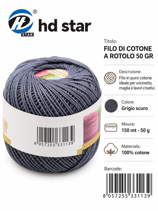 33113 Filo Ricamo 5#50G 317