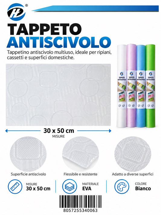 34006 Tappeto Antiscivolo Eva1 30*50Cm Ct 144