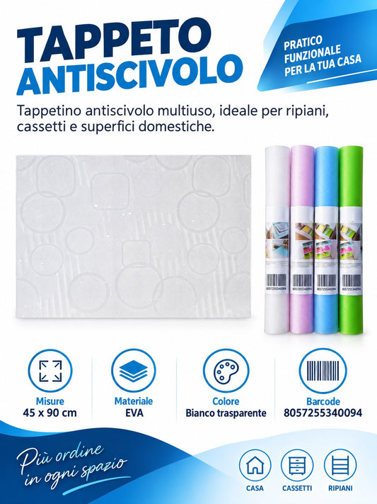 34009 Tappeto Antiscivolo Eva1 40*90Cm Ct 144