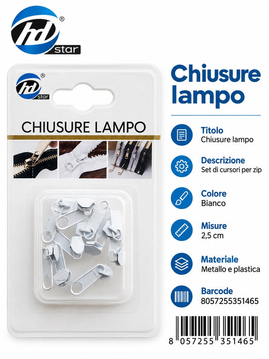 35146 Chiusure Lampo Ct 240