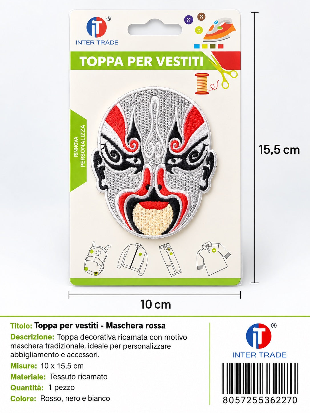 36227 Toppa Per Vestiti 1/12