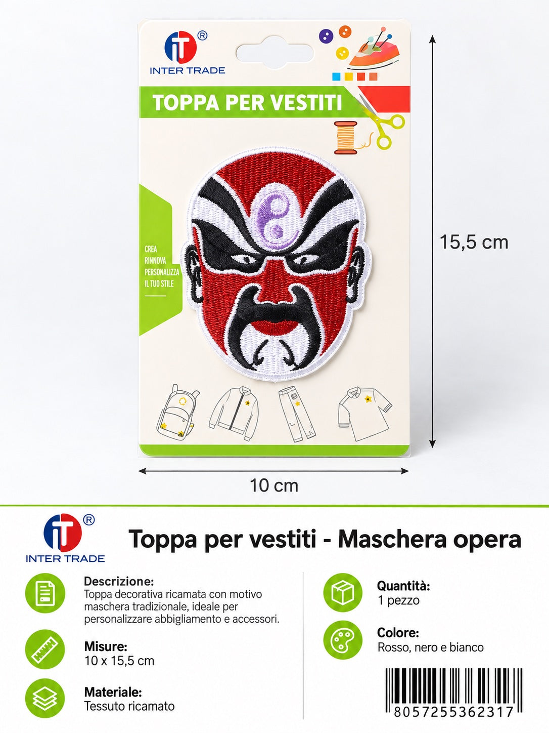 36231 Toppa Per Vestiti 1/12