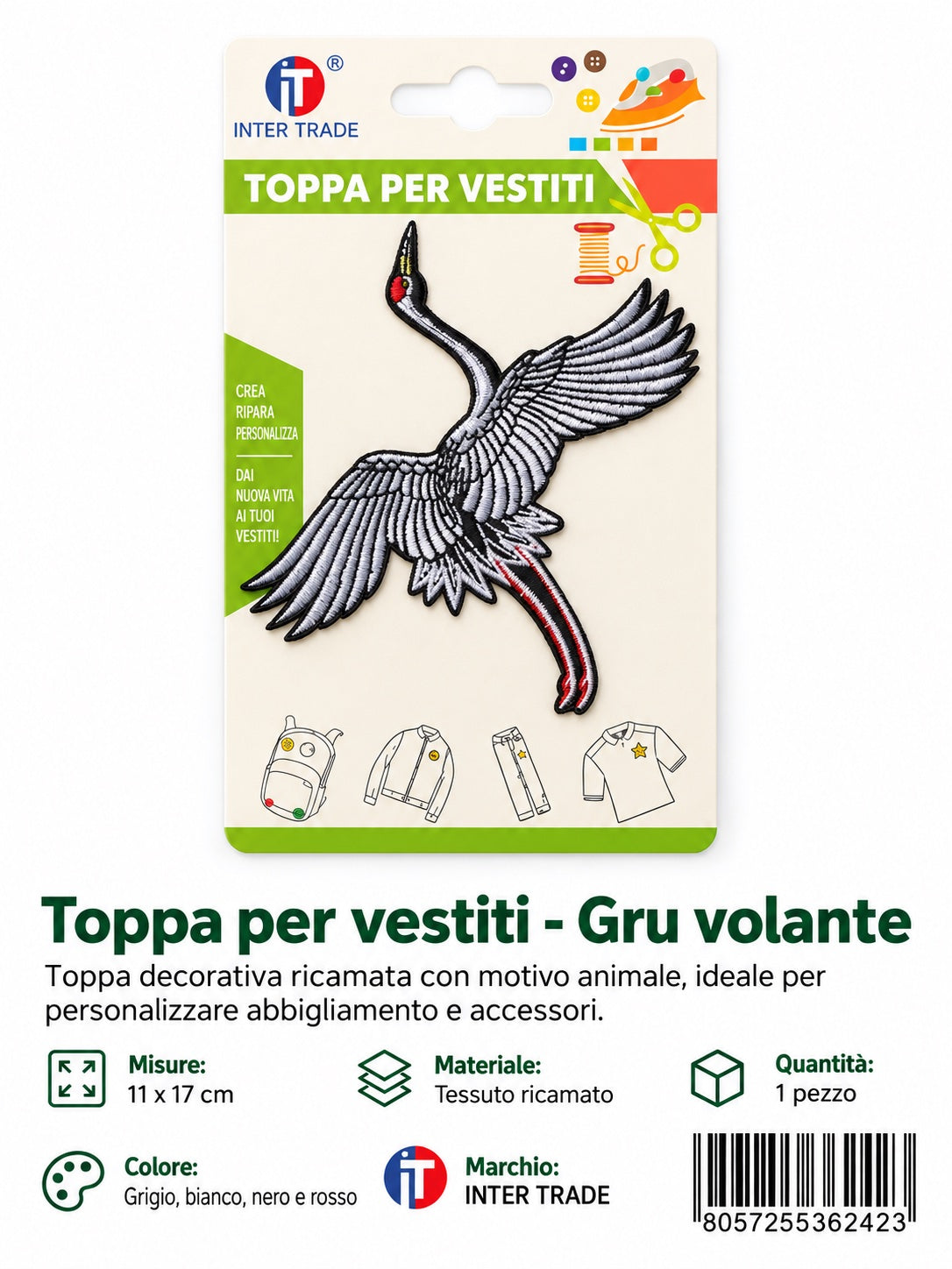 36242 Toppa Per Vestiti 1/12