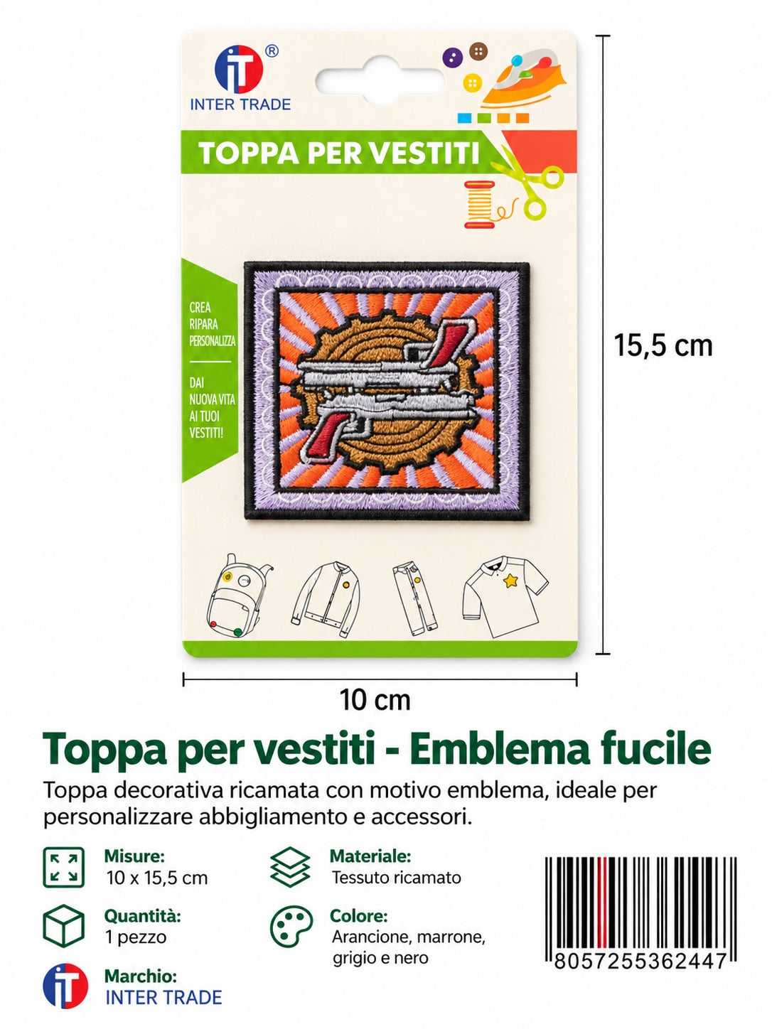 36244 Toppa Per Vestiti 1/12