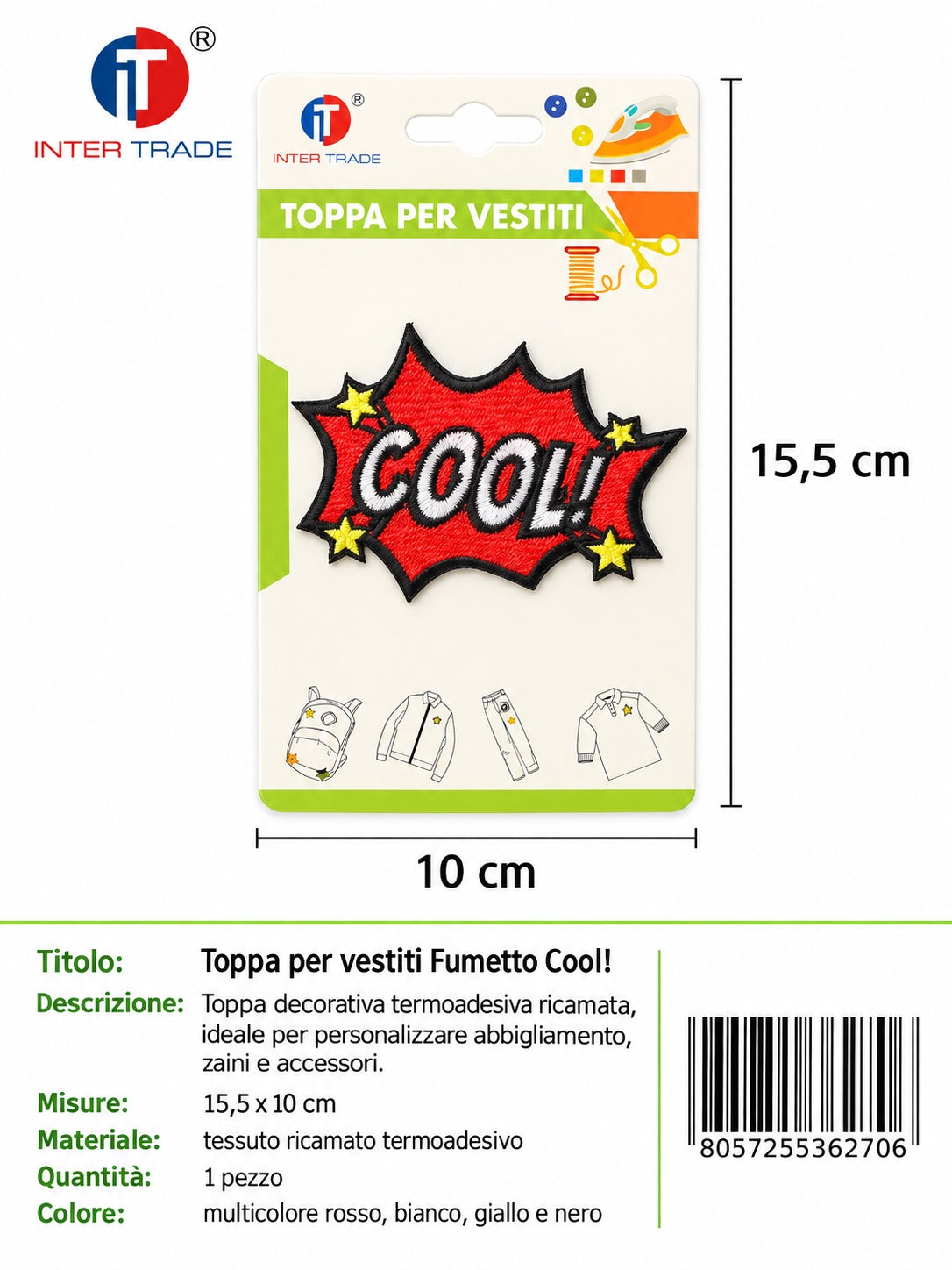 36270 Toppa Per Vestiti 1/12