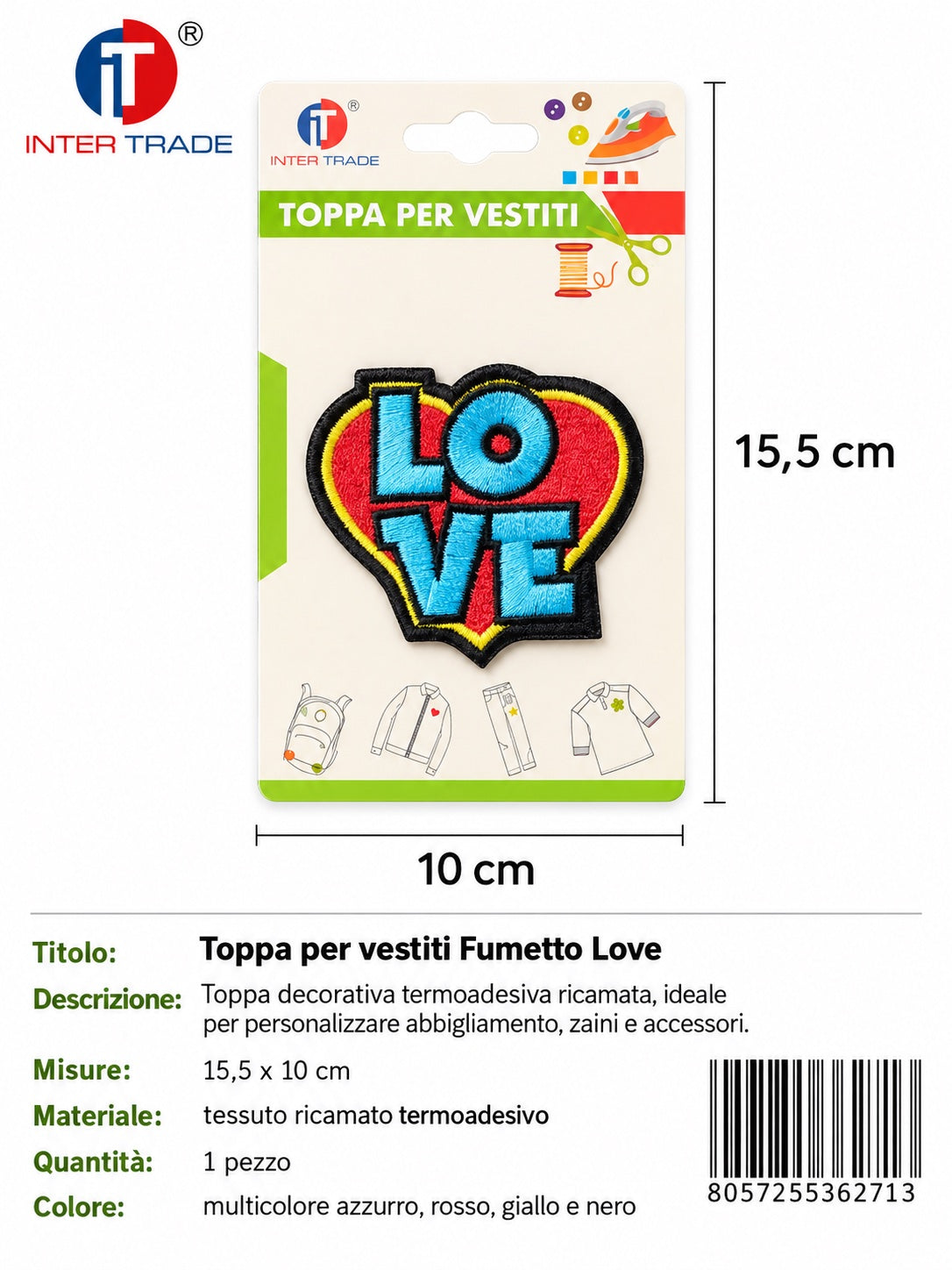 36271 Toppa Per Vestiti 1/12
