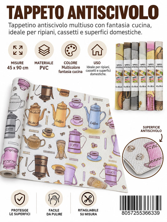 36633 Rotolo Tappetino Antiscivolo 45*120Cm Ct 120