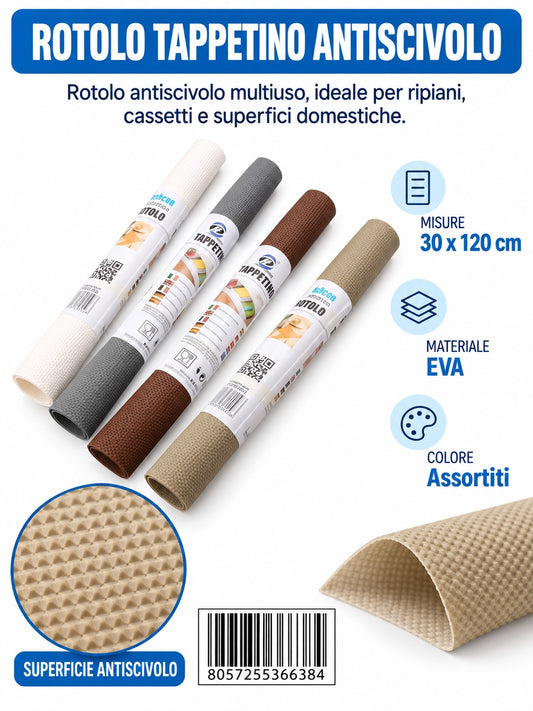 36638 Rotolo Tappetino Antiscivolo 30*120Cm Ct 120