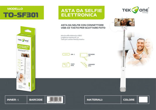 Asta Selfie Con Cavo Type C