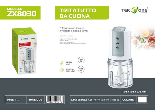 Tritatutto Da Cucina 500ML 220-240V 50-60Hz 400W