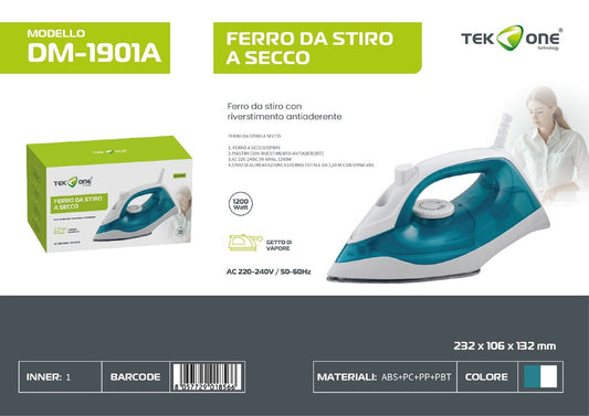 Ferro Da Stiro A Secco 1200W