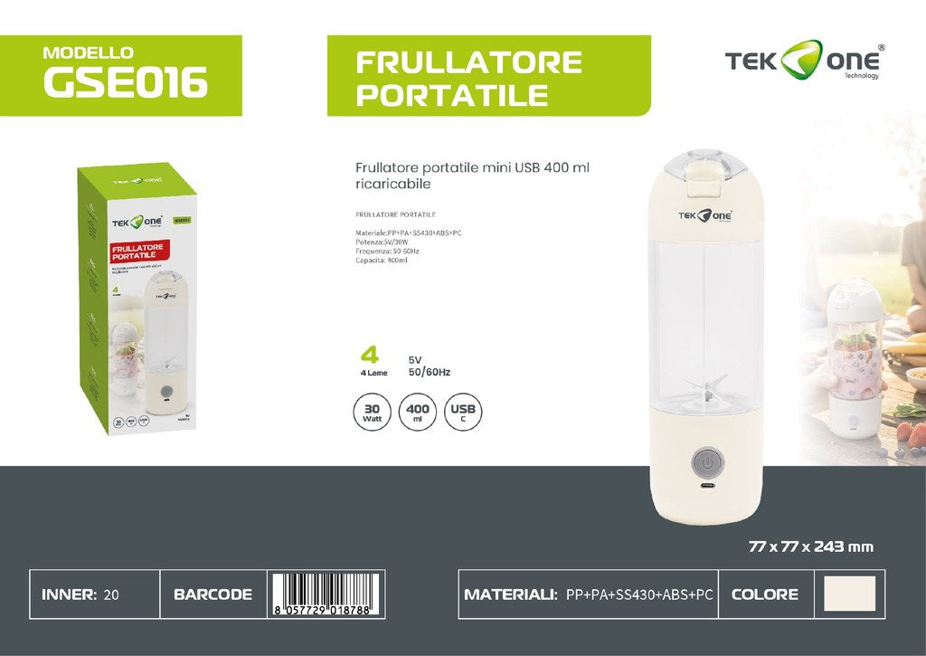 Frullatore Portatile