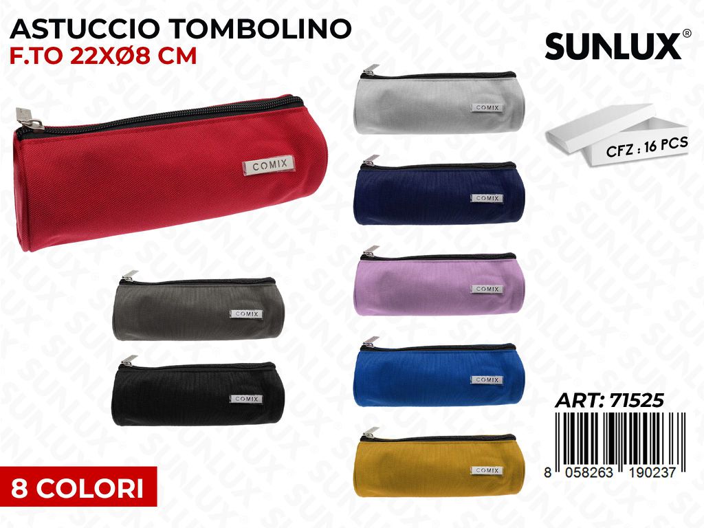 TOMBOLINO COMIX MONOCOLORE ASS. 22*8CM /PZ DA 16**