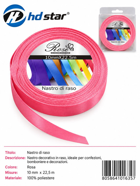 01635 Nastro Di Raso 10Mm*22.5M 10Mm*22.5M 05#