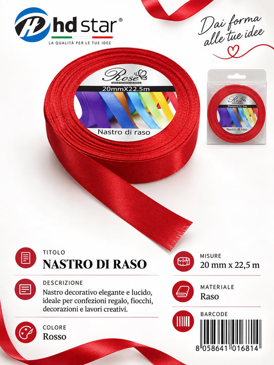 01681 Nastro Di Raso 20Mm*22.5M 20Mm*22.5M 04#