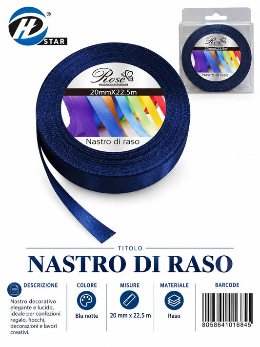 01684 Nastro Di Raso 20Mm*22.5M 20Mm*22.5M 04#