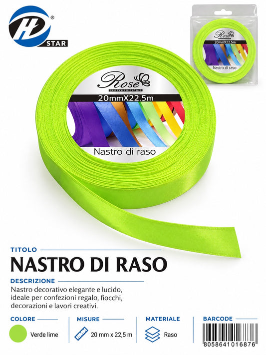 01687 Nastro Di Raso 20Mm*22.5M 20Mm*22.5M 57#