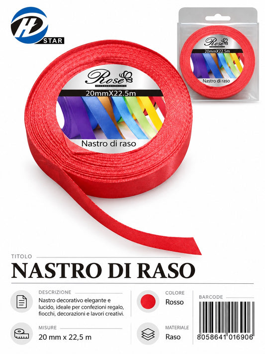 01690 Nastro Di Raso 20Mm*22.5M 20Mm*22.5M 129#