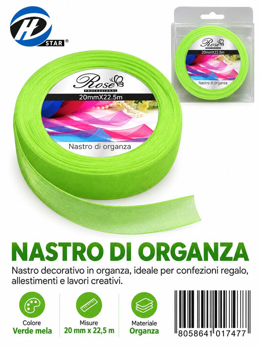 01747 Nastro Di Organza 20Mm*22.5M 20Mm*22.5M 57#