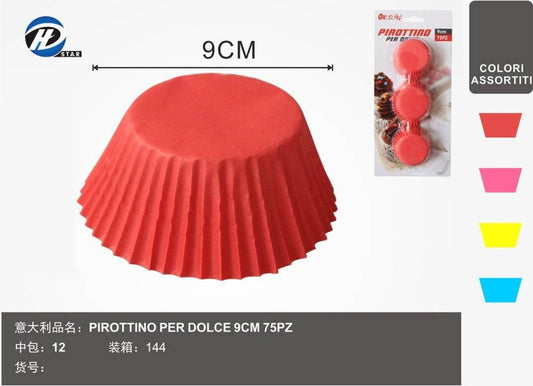 02355 Pirottino Per Dolce 9Cm 75Pzct 144