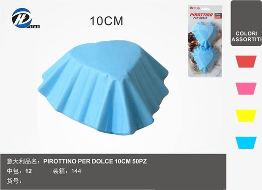 02358 Pirottino Per Dolce 10Cm 50Pzct 144