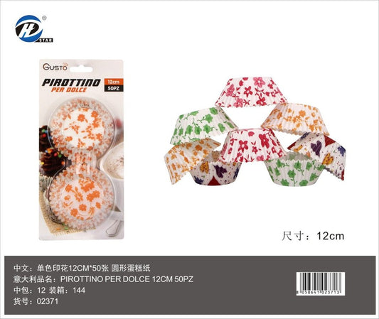 02371 Pirottino Per Dolce 12Cm 50Pzct 144