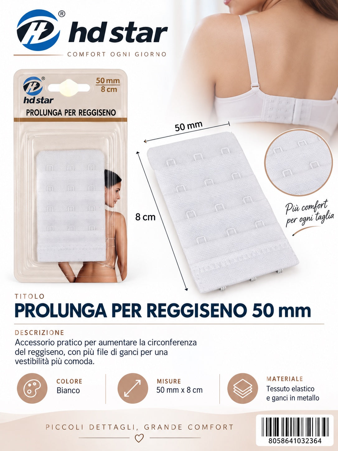 Prolunga Per Reggiseno 50Mm Ct 480