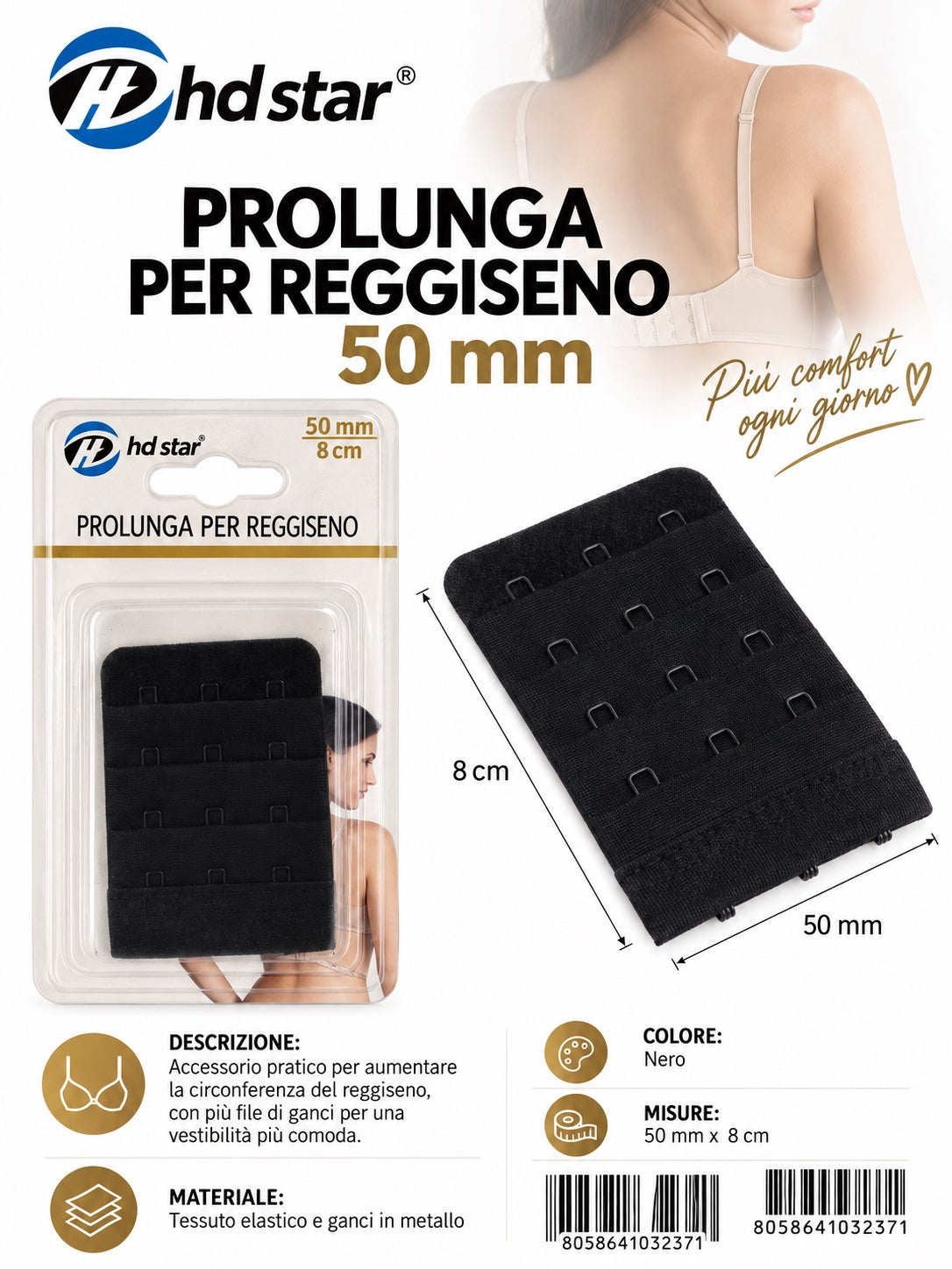 Prolunga Per Reggiseno 50Mm Ct 480
