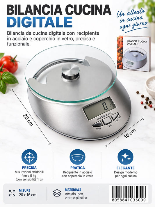 Bilancia Cucina Digitale Ct 24