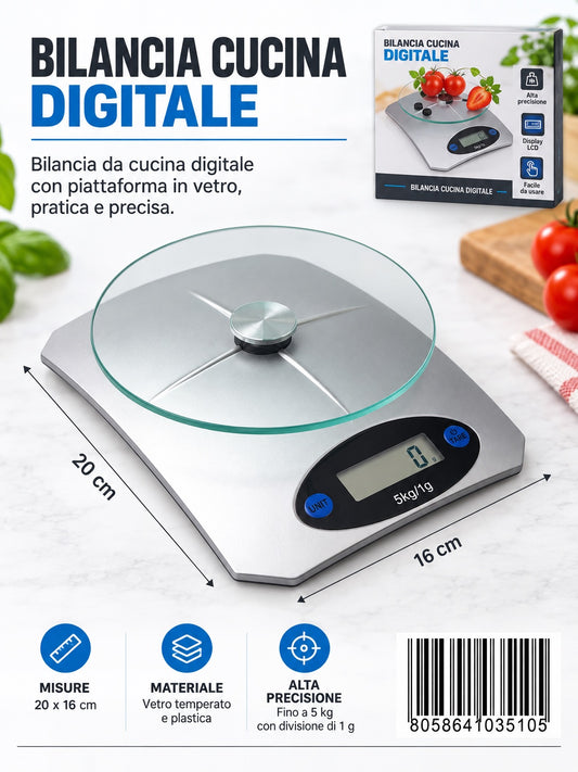 Bilancia Cucina Digitale Ct 24
