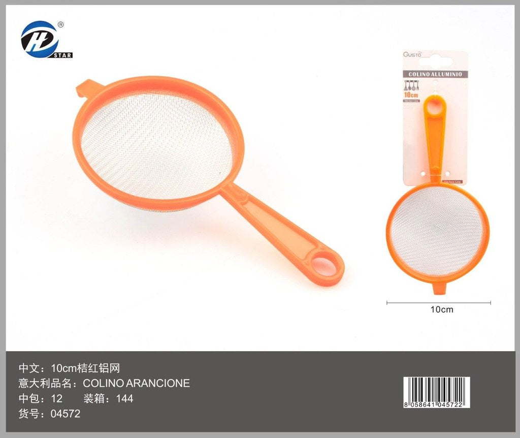04572 Colino Arancione Alluminio 10Cm