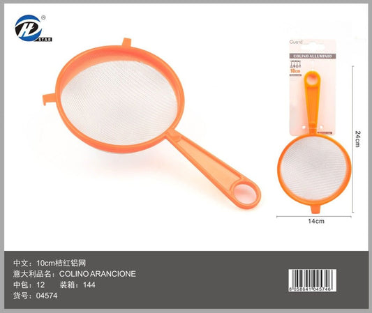 04574 Colino Arancione Alluminio 14Cm